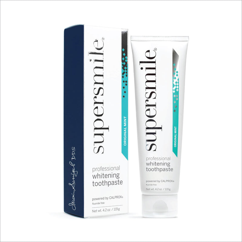 スーパースマイル Supersmile Fluoride Free ホワイトニング歯磨き粉 フッ素不使用（119g）